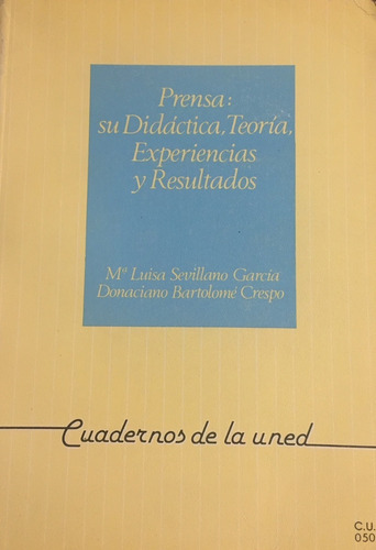 Libro Prensa: Su Didactivs, Teoria, Experiencias Y Resultado