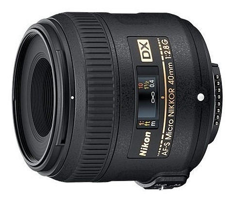 Nikon Lente Af-s Dx Micro Nikkor 40mm F/2.8g (negro)