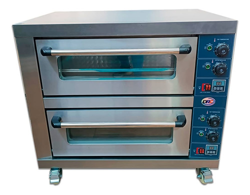 Horno De Pizza Electrico Doble Puerta Grande 