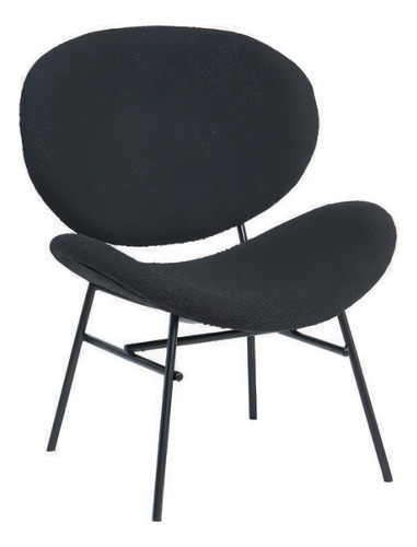 Sillon Mercury Negro Këssa Muebles