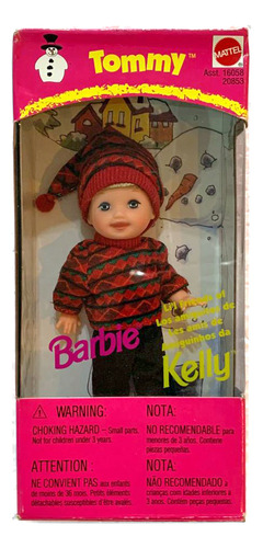 Barbie De Colección Tommy Aventuras Con Amiguitos De Kelly