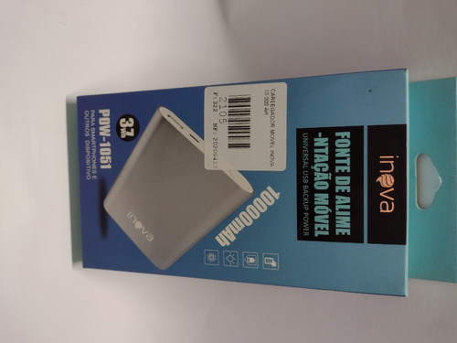 Fonte De Alimentação Móvel 10000mah