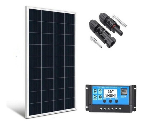 Kit Placa Controlador Painel Solar Fotovoltaico 330w 62 Kw