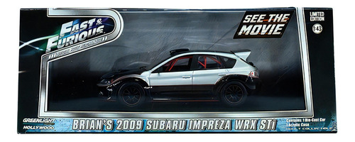 Subaru Impreza Wrx Sti 2009 Brian 1:43 Greenlight