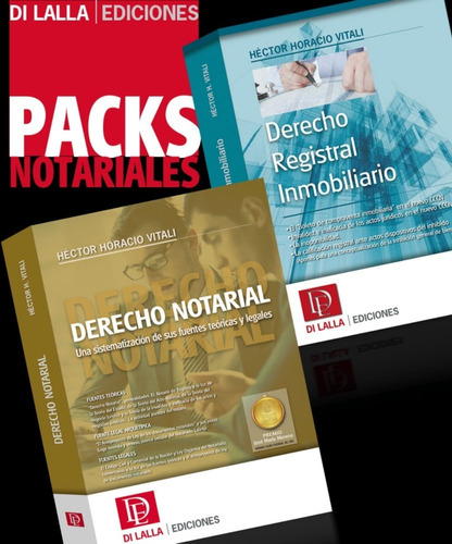 Pack. Vitali, H. Derecho Notarial / Derecho Regristral