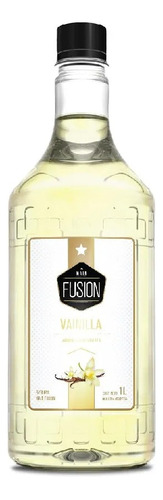 Syrup Jarabe Almibar Fusion Para Cafeteria Vainilla - 1 Lt 