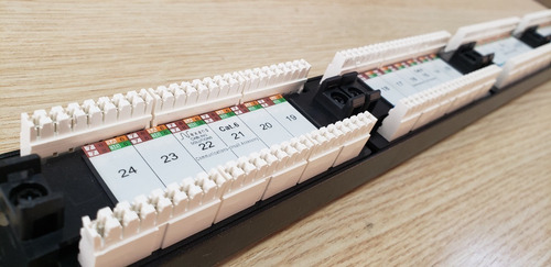 Patch Panel Cat6 24 Portas Nexans Essential