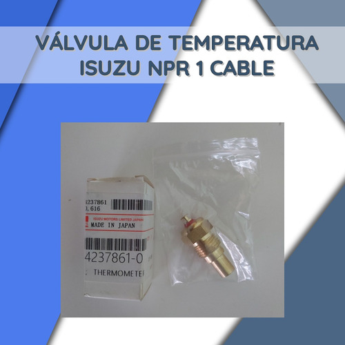 Valvula De Temperatura Isuzu Npr  (1 Cable)