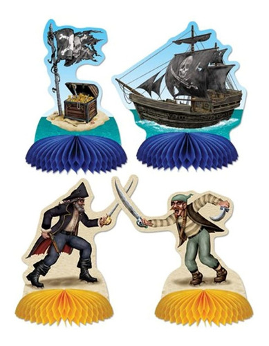 Centros De Mesa Para Fiesta Diseño De Pirata.marca Pyle