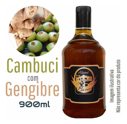 Cachaça De Cambuci Com Gengibre - 900ml