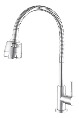 Grifo Llave Para Lavaplatos Simple De Acero Inoxidable 304