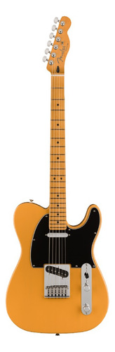 Fender Player Plus Telecaster Butterscotch Blonde Arce Color Naranja Claro Orientación De La Mano Diestro