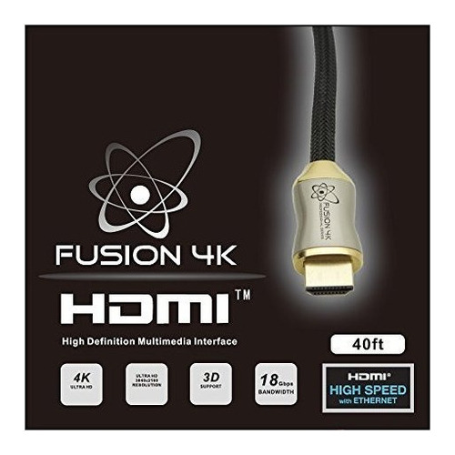 Cable Hdmi 4k De Alta Velocidad Fusion4k - Serie Profesional