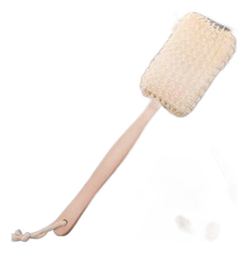 Cepillo Corporal Exfoliante De Baño Y Ducha De Mango Largo