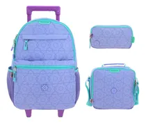 Comprar Kit De Mochila Lonchera Y Lapicera Happy Girl Cienta Vs5924