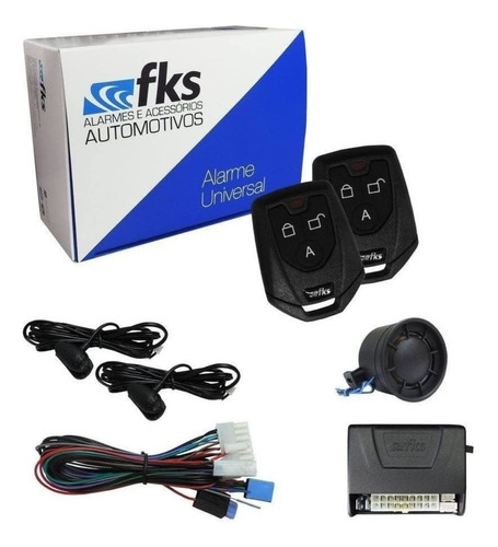 Alarme Automotivo Fks Fk902 Sb Plus C/ 2 Controles + Funções