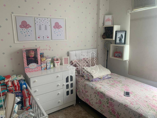 Apartamento Com 3 Dormitórios À Venda, 80 M² Por R$ 450.000,00 - Icaraí - Niterói/rj - Ap1144