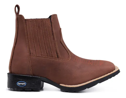Botina texana best sale cano curto