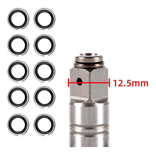 Conjunto De 10 Anillos De Sujeción Para Herramientas