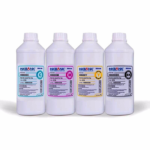 4 X 500ml  Tinta Inkbank P/ Impressoras Hp Pro X 451 E 476dw