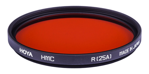 Hoya 77mm Red #25a (hmc) Multi-coated Glass Filter For Black