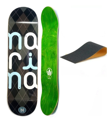 Shape Skate Narina Maple Canadense 8.37+lixa Emborrachada