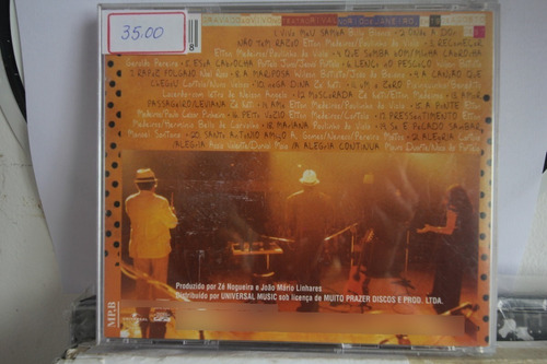 Cd Elton Medeiros, Mariana De Moraes, Zé Renato (Usado)