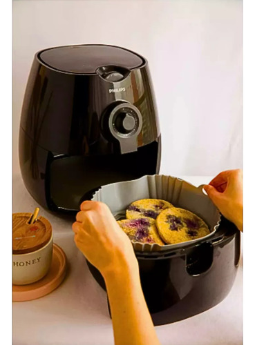 Bandeja Molde Silicona Freidora De Aire Airfrayer Redonda Según Stock