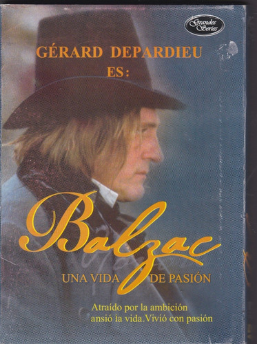 Gerar Depardieu Es: Balzac Una Vida De Pasion