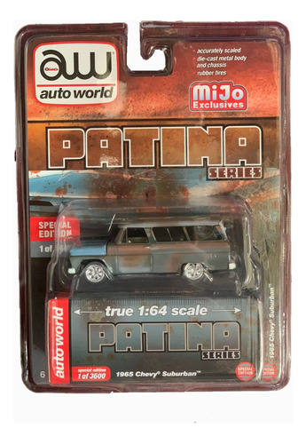 Auto World Patina Series 1965 Chevy Suburban 1:64