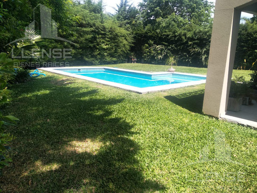 Casa 5 Ambientes Amoblada En Fincas De Iraola 1 En Alquiler