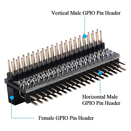 Microconectores Geeekpi Raspberry Pi De 40 Pines Gpio De 1 A