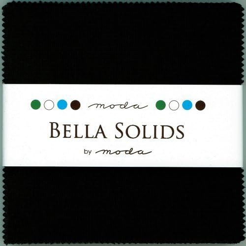 Basics Bella Solids Black 9900 99 Juego De 42 Cuadrados De T