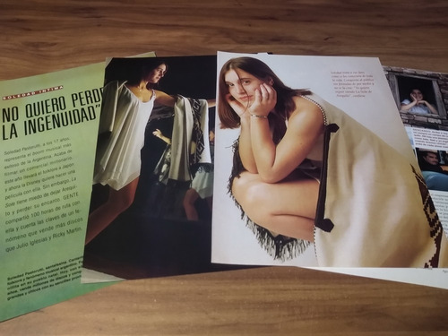 (z194) Soledad Pastorutti * Clippings Revista 4 Pgs * 1998