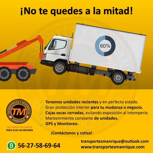 Fletes Mudanzas Económico Cdmx/foraneo