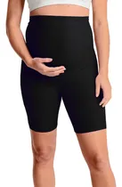 Comprar Calza Corta Biker Para Embarazo Futura Mama Ciclista Lycra
