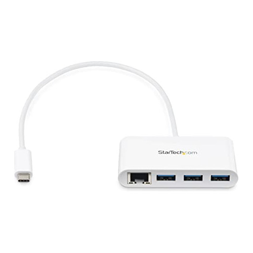 Startech.com Hub Usb C De 3 Puertos Con Gigabit Ethernet Usb