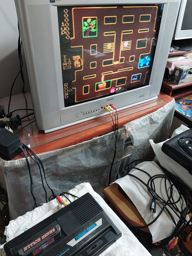Brush Roller & 6 Games In 1 Para Nes Padrão 60 Pinos (Usado)