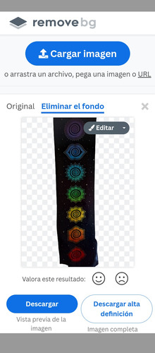 Chakras Tafeta Bandera Única Importada 150 Cm, 0.45. Obsequi