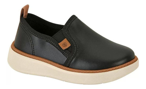 Sapatênis Slip On Juvenil Molekinho - Preto