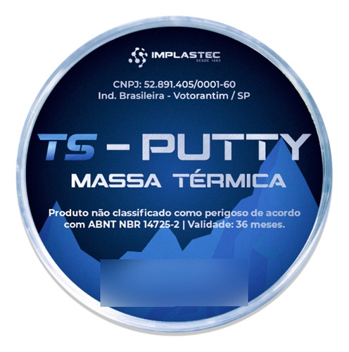 Massa Termica Implastec Ts-putty 50g 12,8 Wmk