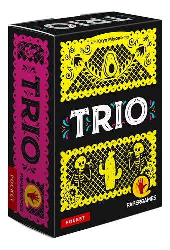 Jogo De Cartas Trio + Quem Foi? Memória Dedução Blefe