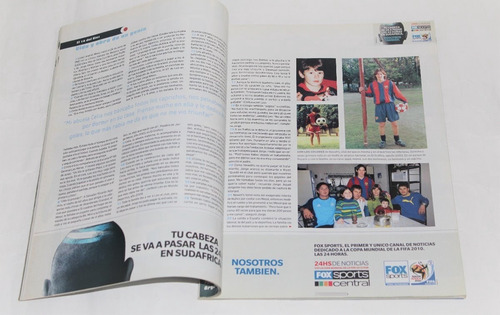 Revista El Grafico Lionel Messi Ilusion Mundial (Usado)