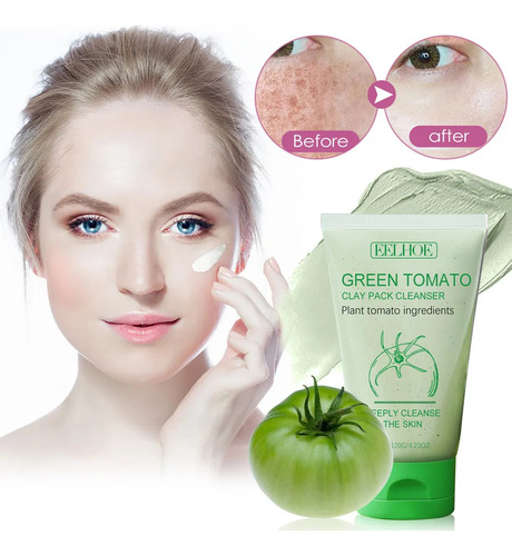 La Mascarilla Facial R Green Tomato Limpia Y Repara Profunda