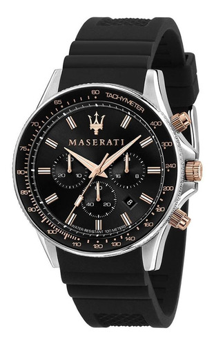 Reloj Maserati Sfida R8871640002 De Acero Inox. Para Hombre