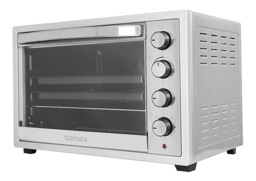 Imagen 2 de 3 de Horno de mesa eléctrico Somela Steel Oven 50L 220V-240V