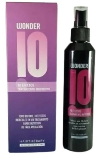 Crema De Peinar Wonder 10 Efectos Tratamiento Nutritivo 200m