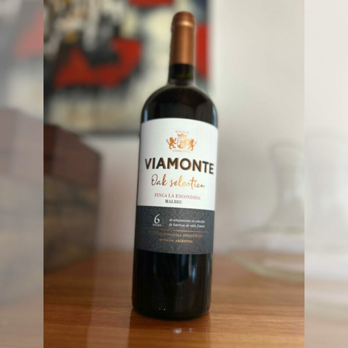 Vino Oak Selection Malbec 6x750 Ml Bod Viamonte