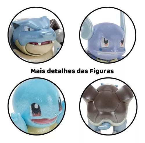 Brinquedo Boneco Articulado Pokémon Blastoise 10 Cm Sunny