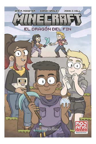 Minecraft El Dragón Del Fin. Minecraft de Sfé R Monster Editorial HarperCollins Tapa Blanda